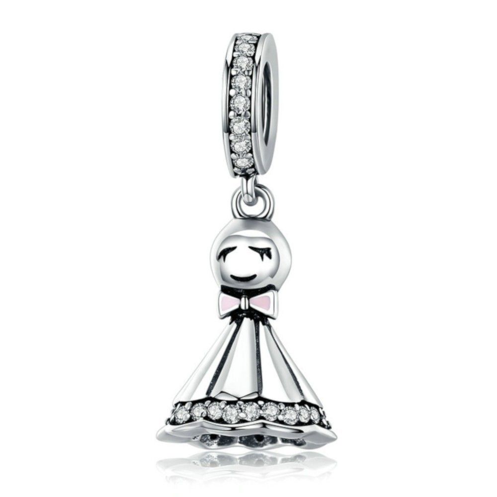 Sterling silver pendant charm Sunny doll