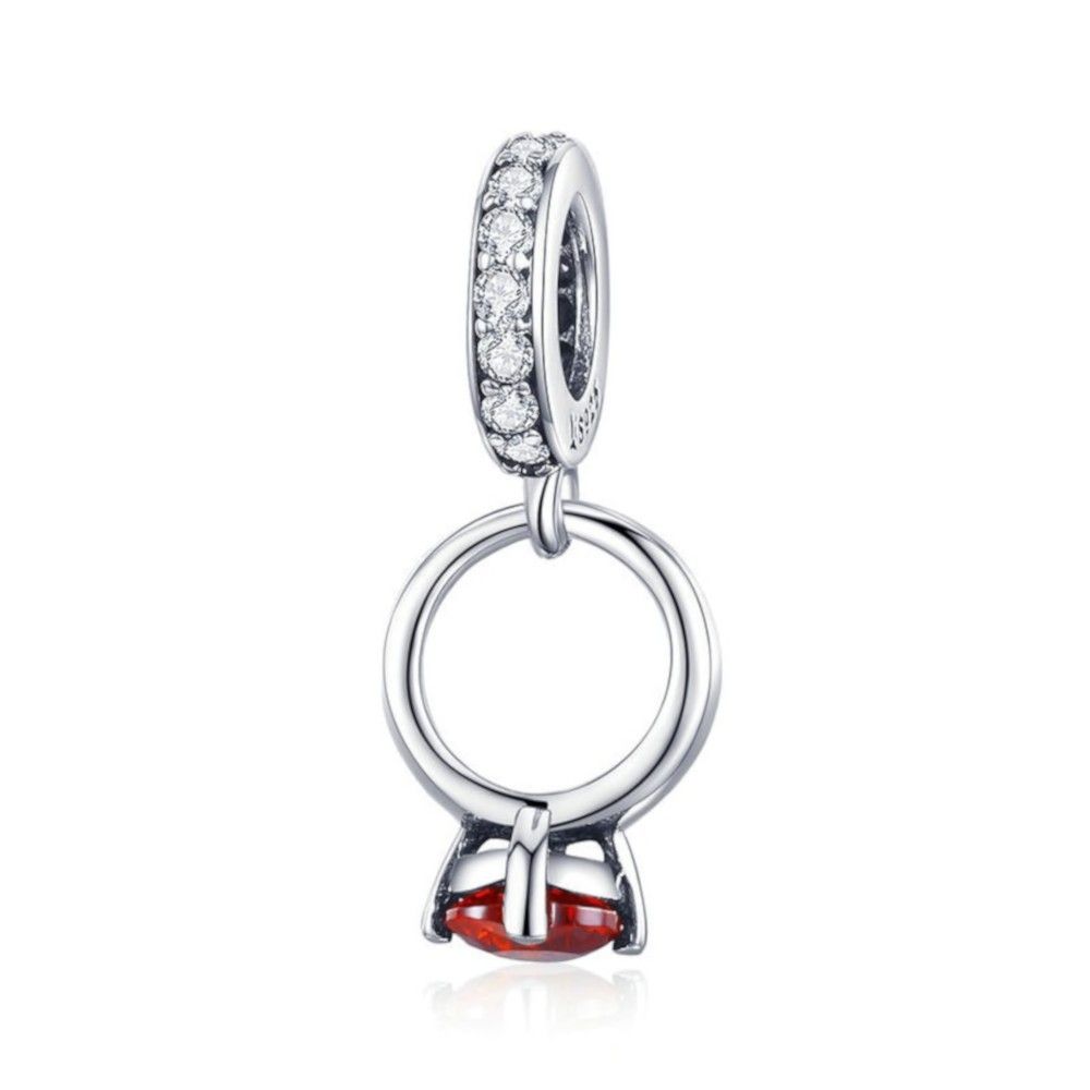 Charm pendente in argento Fede