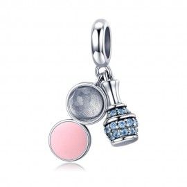 Sterling silver pendant charm Cosmetics