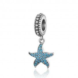 Sterling silver pendant charm Lovely starfish