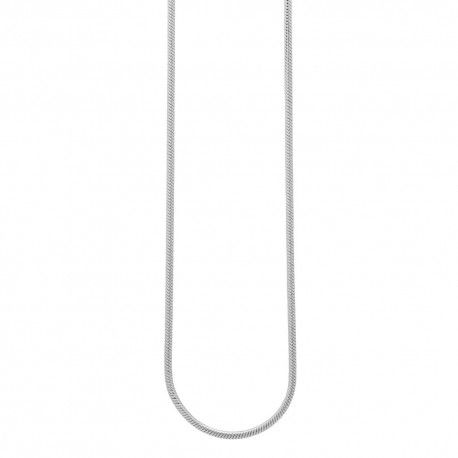 Edelstahl Halskette mit Karabinerverschluss
