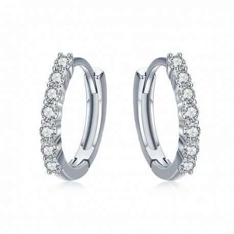 Silver earrings Dazzling