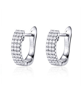 Silver earrings Beautiful