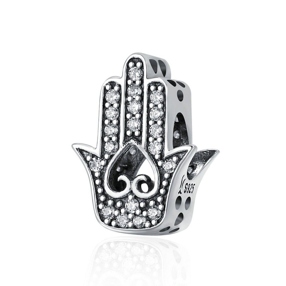 Sterling silver charm hand of Fatima