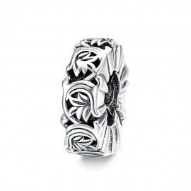 Sterling silver charm Vines