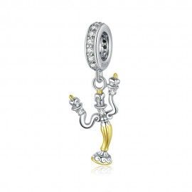 Charm pendente in argento Candeliere