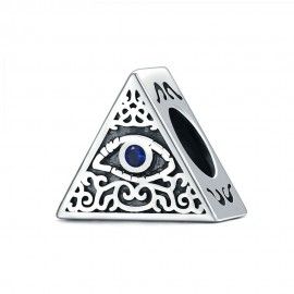 Sterling Silber Charm Auge
