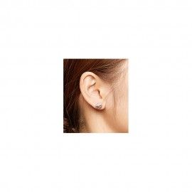 Silver earrings Shell