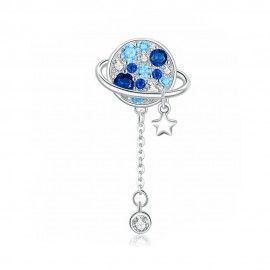 Sterling silver pendant charm Random luck in universe