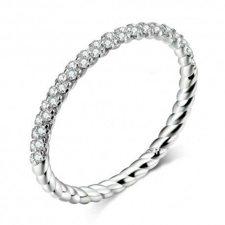Sterling silver ring Love
