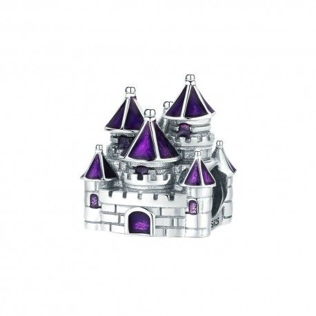 Sterling silver charm Fairytale castle