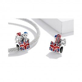Sterling silver charm British style