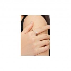 Sterling silver ring Heart shaped
