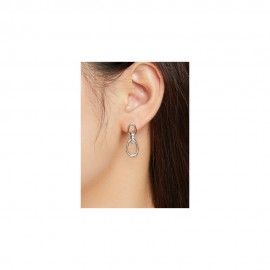 Silver earrings Geometric