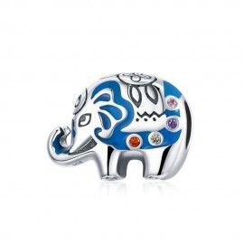 Sterling silver charm Elephant