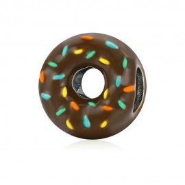 Sterling Silber Charm Donut