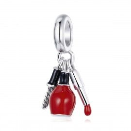 Charm pendente in argento Set manicure