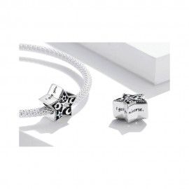 Charm in argento Universo