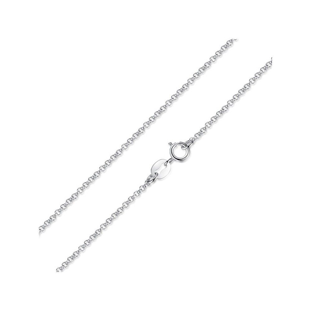 Sterling Silber Halskette mit Karabinerverschluss