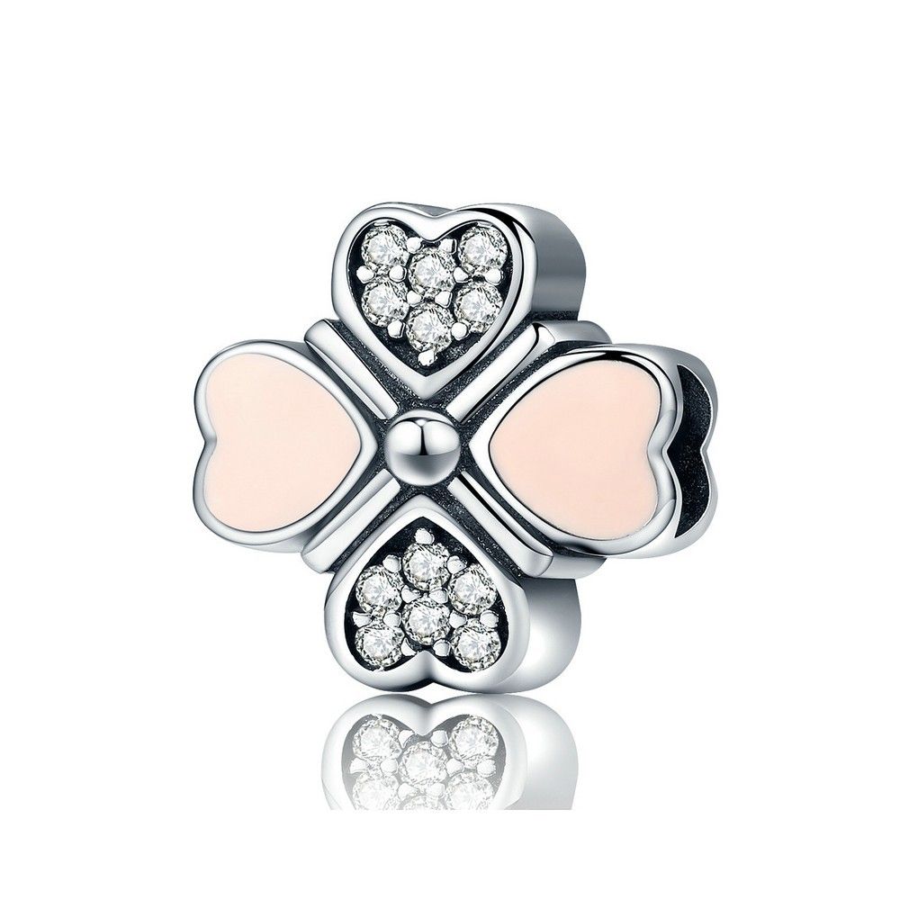 Sterling silver charm Petals of love