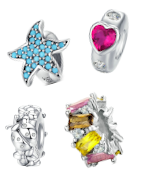 De mooiste sterling zilveren spacers geschikt voor Pandora, Tedora, Trollbeads en alle andere merken bedelarmbanden!
